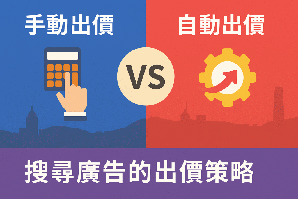自動出價 vs 手動出價怎麼選?