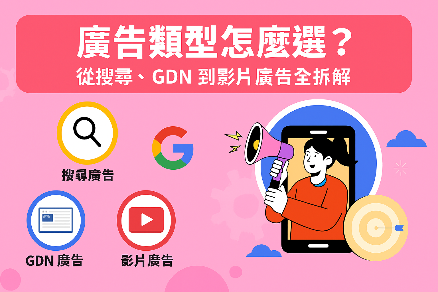 廣告類型怎麼選