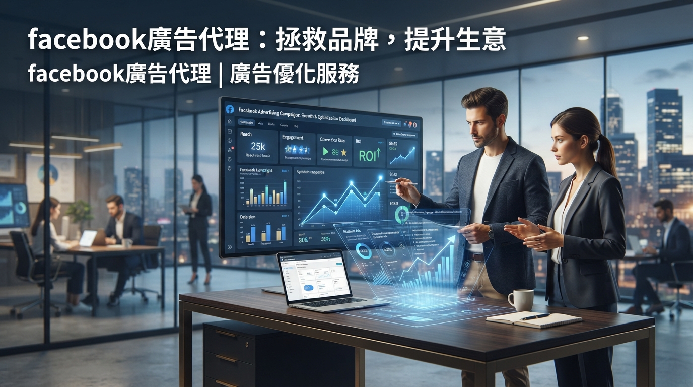 facebook廣告代理：拯救品牌，提升生意